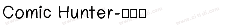 Comic Hunter字体转换